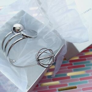 Tsumori Chisato Elegant Silver Bracelet rare new
